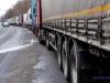 Черга з вантажівок на україно-словацькому кордоні