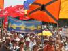 Протест «льготников» в Донецке