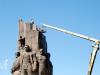 Демонтаж памятника советской власти в Харькове