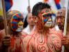 Тибетский протест в Женеве