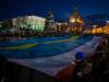 Флаги Украины и Крыма на Майдане Незалежности 
