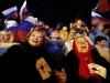 Дешевая массовка на концерте по случаю годовщины оккупации Крыма 