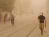 Пыльная буря в Израиле