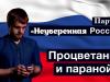 Предвыборный ролик партии «Неуверенная Россия» 