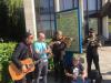 Гребенщиков выступил на улице в Житомире