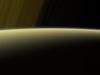 Вид на Сатурн с борта Кассини