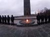 Илья Кива взял под охрану Вечный огонь в парке Славы в Киеве