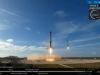 Моменты старта и посадок SpaceX Falcon Heavy 