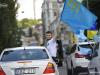 В столице прошел автопробег ко Дню крымскотатарского флага
