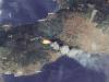 Масштабні пожежі у Греції видно із космосу