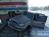 На Харківщині внаслідок зіткнення автомобіля та електрички загинула людина