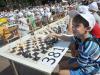 Рекорд Украины по одновременной игре детей в шахматы в Харькове 