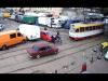 Случай на Привозе: как в Одессе трамваи с малолитражкой воевали