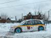 Неизвестные слепили из снега полицейский автомобиль в Днепре и взволновали местных копов 
