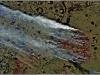 Супутникове фото дня: велика пожежа далеко за Полярним колом