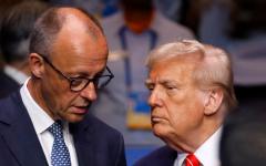 Мерц зірвав овації, висміявши Трампа під час промови про мігрантів::<span style="font-weight:normal">Канцлер Німеччини Фрідріх Мерц вирішив, що цифри - це добре, але емоції - краще. Так, розповідаючи про успіхи у боротьбі з нелегальною міграцією, він влаштував справжнє шоу.</span>