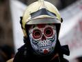 Протести антивакцинаторів у Бельгії знову розігнали водометами