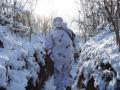 Зима в окопах Донбасу