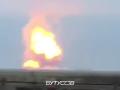 Відео вибухів складу у тимчасово окупованому Криму в районі с. Майське поблизу Джанкоя