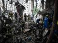 Ракетна атака на Київ: рятувальники завершили розбирати завали будинку на Солом'янці