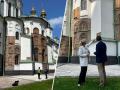 Софійський собор у Києві пошкоджено через обстріл: що кажуть у храмі про наслідки