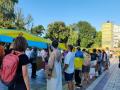 Мітинг у Києві 31 липня - учасники йдуть за поверненням Федорова до Міноборони