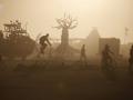 Фестиваль Burning Man в пустыне Невады