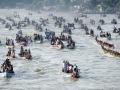 Традиционные лодочные гонки в Бангладеш