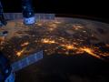 Видео от NASA. Вид на ночную Землю с МКС