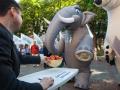 «Гибель слона перед Киевской мэрией