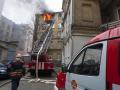 Человек погиб в пожаре в центре Киеа