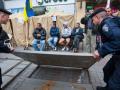 Палаточный городок сторонников Тимошенко обнесли забором