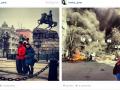 До и после: Киев в Instagram