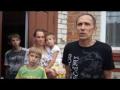Многодетная семья покидает Славянск
