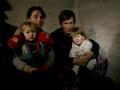 Жители Славянска в бомбоубежище