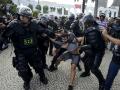 Антифутбольные протесты в Бразилии