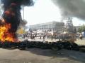 Люди на Майдане захватили коммунальную технику