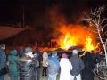 Активисты сожгли скандальную стройплощадку на Осокорках