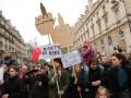 Марш против терроризма в Париже