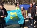 Украинский митинг в Симферополе