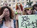 В Тбилиси прошел митинг за легализацию марихуаны