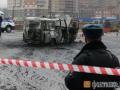 В Санкт-Петербурге расстреляли полицейский автомобиль