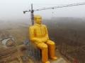 В Китае строят 36-метровую золотую статую Мао Цзэдуна 