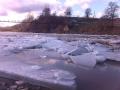 Льодохід в січні на Пруті - унікальне природне явище