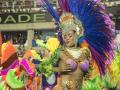 Кульминация карнавала в Рио: парад школ самбы. 