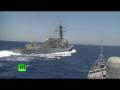 Эсминец ВМС США допустил опасное сближение с боевым кораблем ВМС РФ «Ярослав Мудрый» 