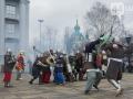 В Киеве реконструировали бой горожан с татаро-монголами 