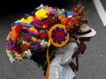 Цветочный фестиваль в Колумбии