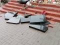 В Києві зруйновано пам'ятник Небесній Сотні