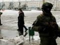 «Зеленые человечки» в Луганске